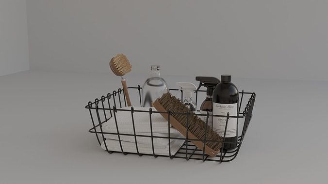 Dish Wash Accesories 3D model