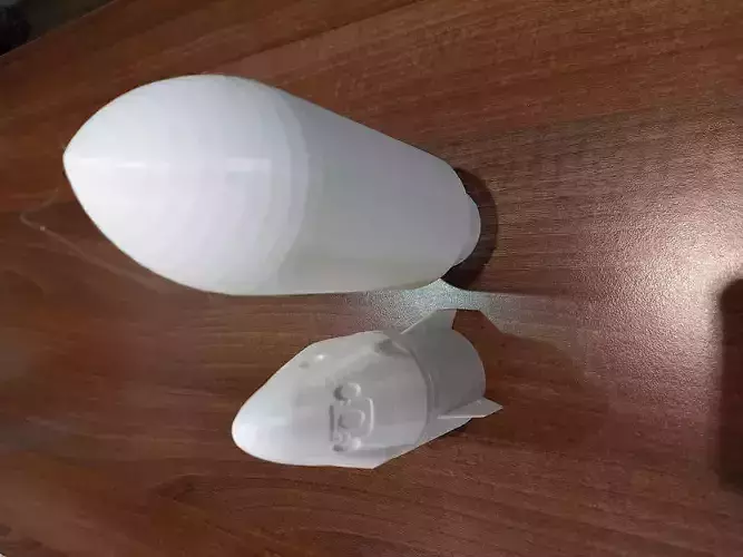 Falcon 9 3D print model