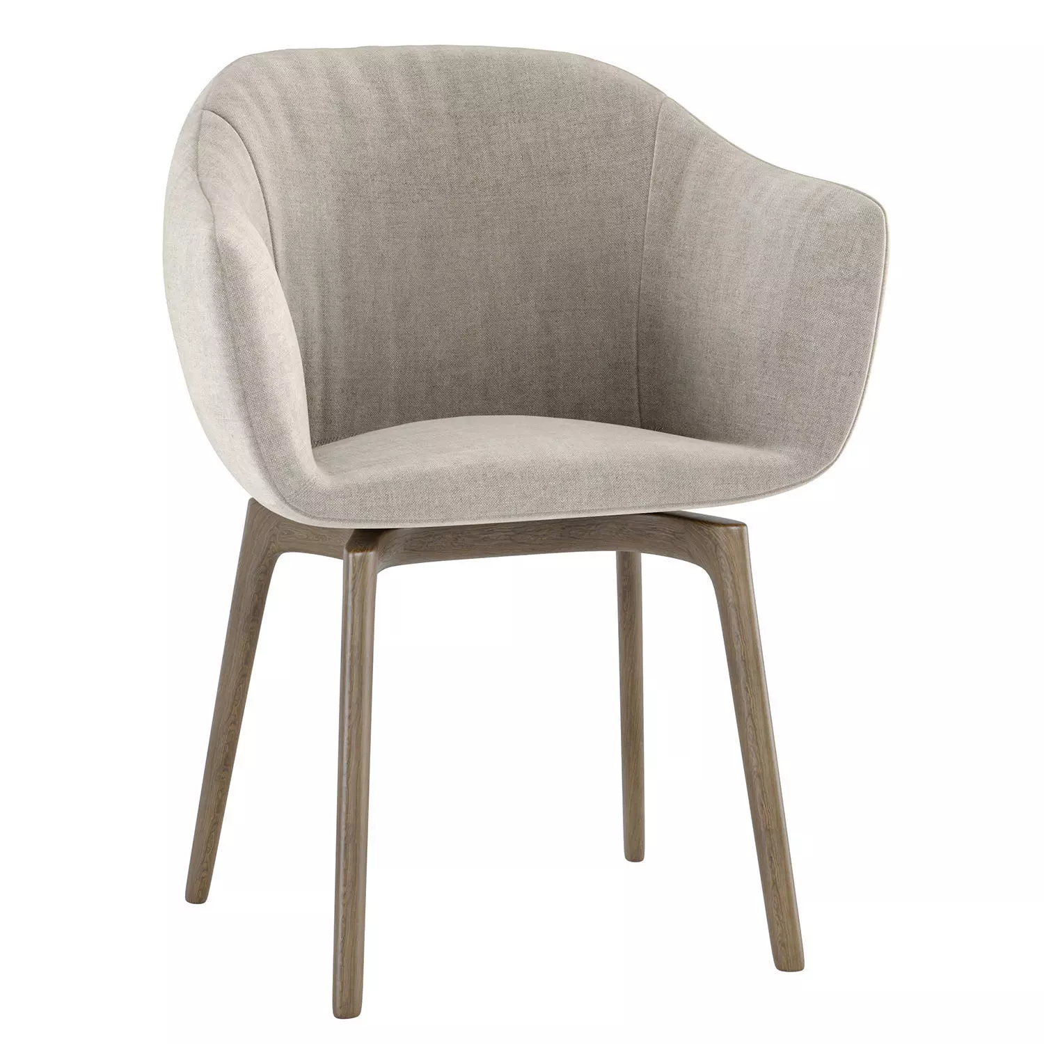 Siena easy chair 3D model