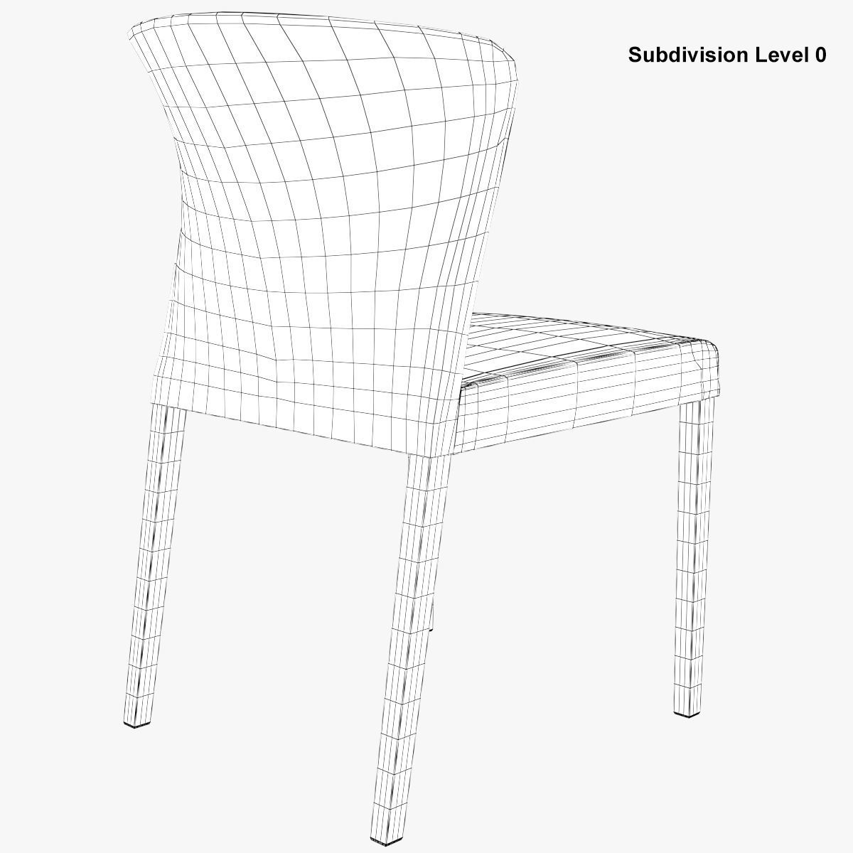 Dining Chair Curran 3D model_46
