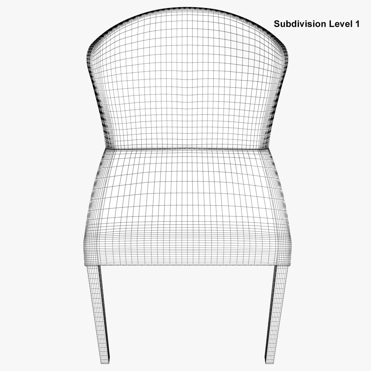 Dining Chair Curran 3D model_45