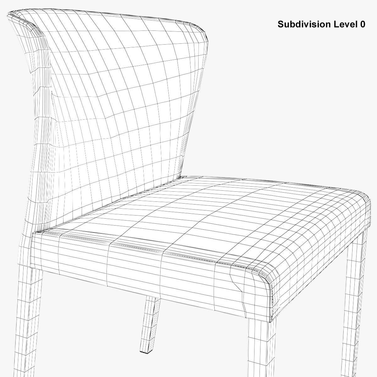 Dining Chair Curran 3D model_56