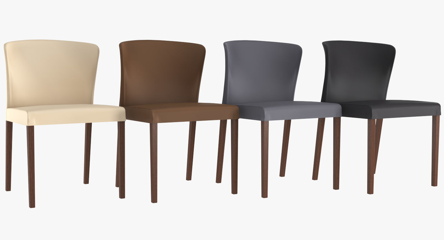 Dining Chair Curran 3D model_1