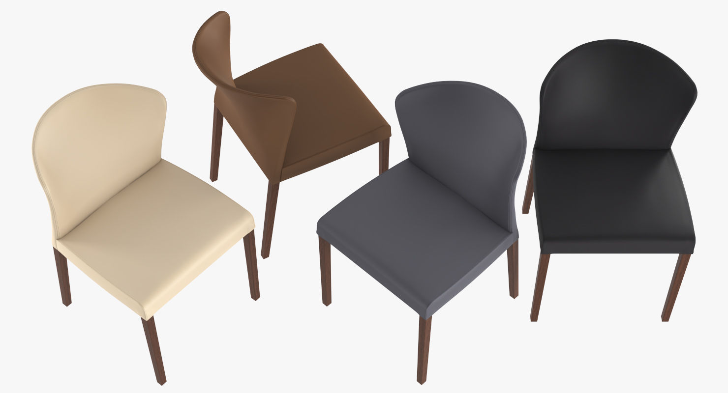 Dining Chair Curran 3D model_4