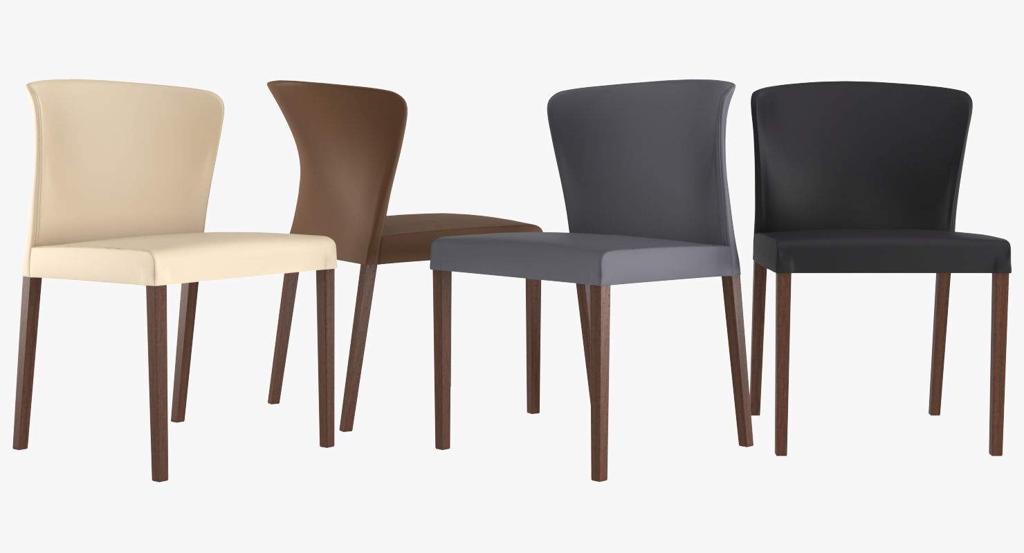 Dining Chair Curran 3D model_5