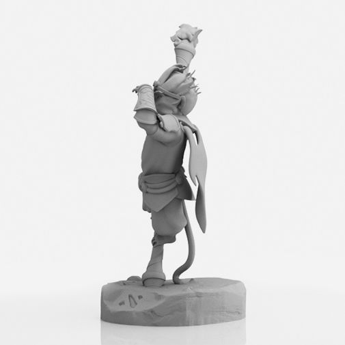 Monkey King Chibi - DOTA 2 - 3D Print Collection 3D print model_5