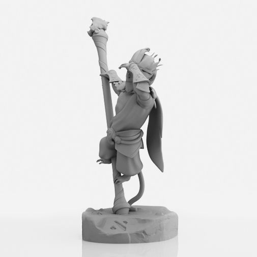 Monkey King Chibi - DOTA 2 - 3D Print Collection 3D print model_4