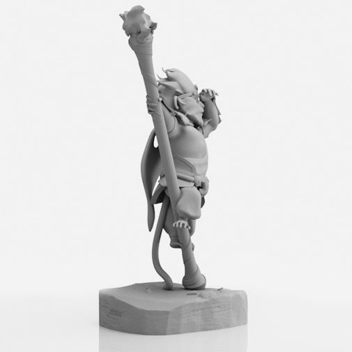 Monkey King Chibi - DOTA 2 - 3D Print Collection 3D print model_9