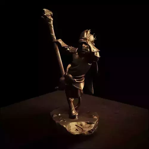 Monkey King Chibi - DOTA 2 - 3D Print Collection 3D print model