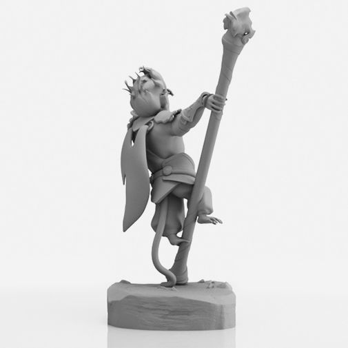 Monkey King Chibi - DOTA 2 - 3D Print Collection 3D print model_8