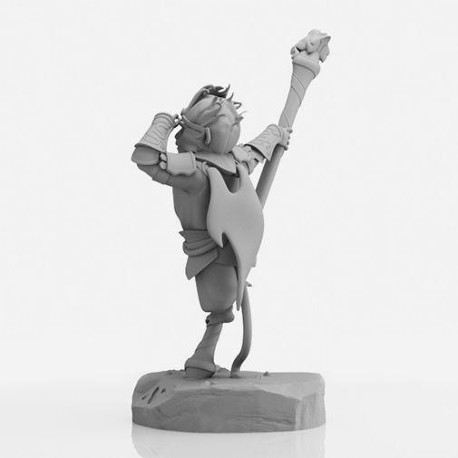 Monkey King Chibi - DOTA 2 - 3D Print Collection 3D print model_6
