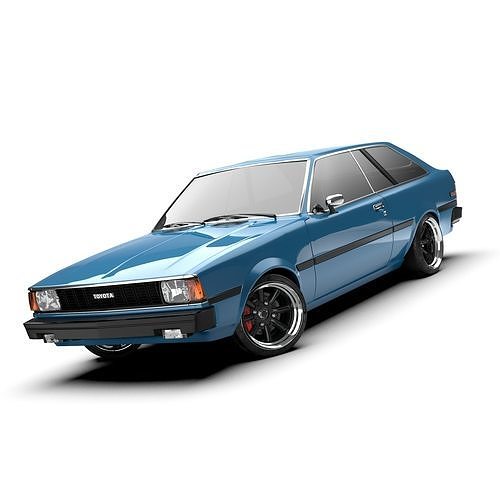Toyota Corolla  Hatch IV E70 1979-1983  3D model