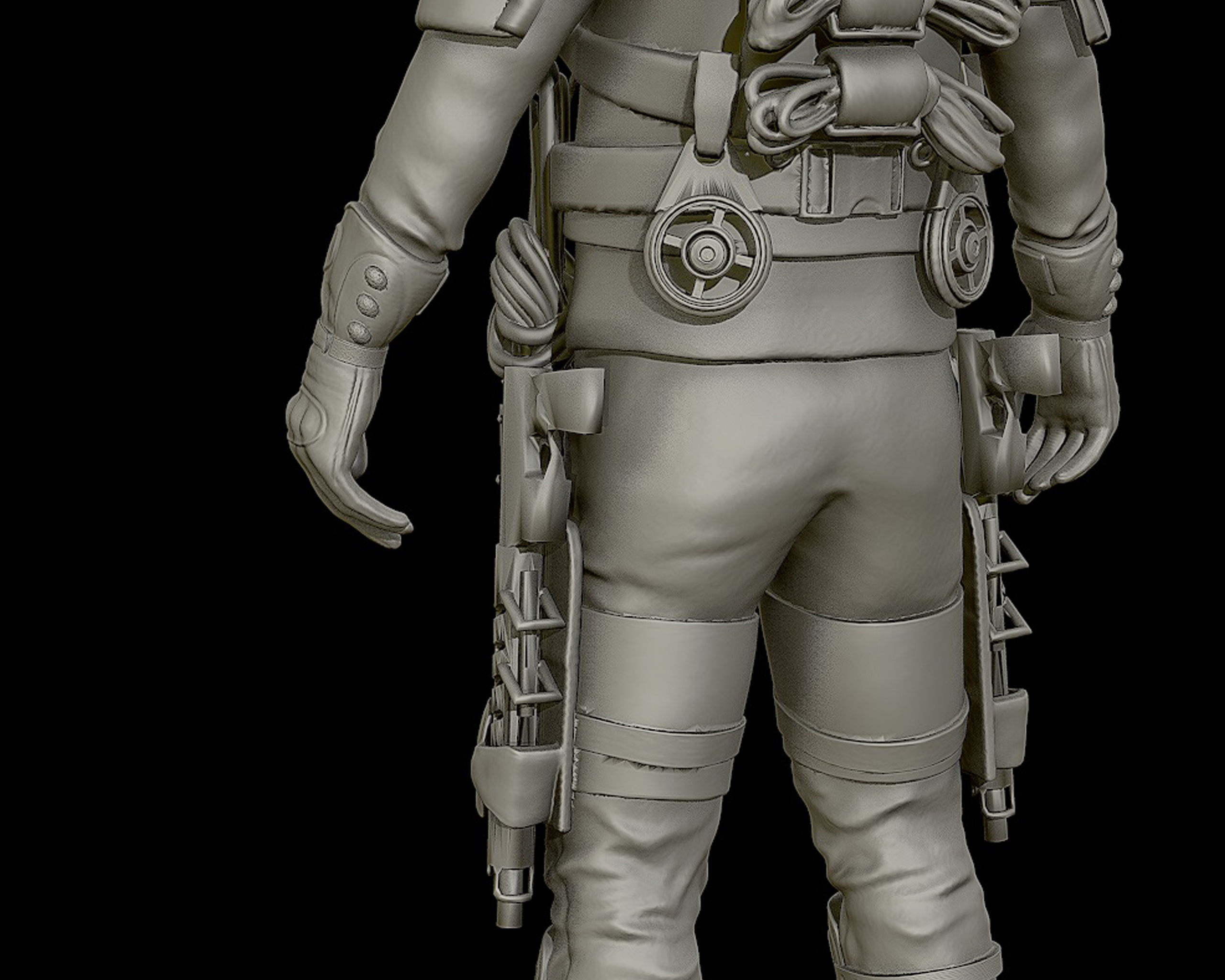 Slipknot 3D portrait sculpture 3D print model_8