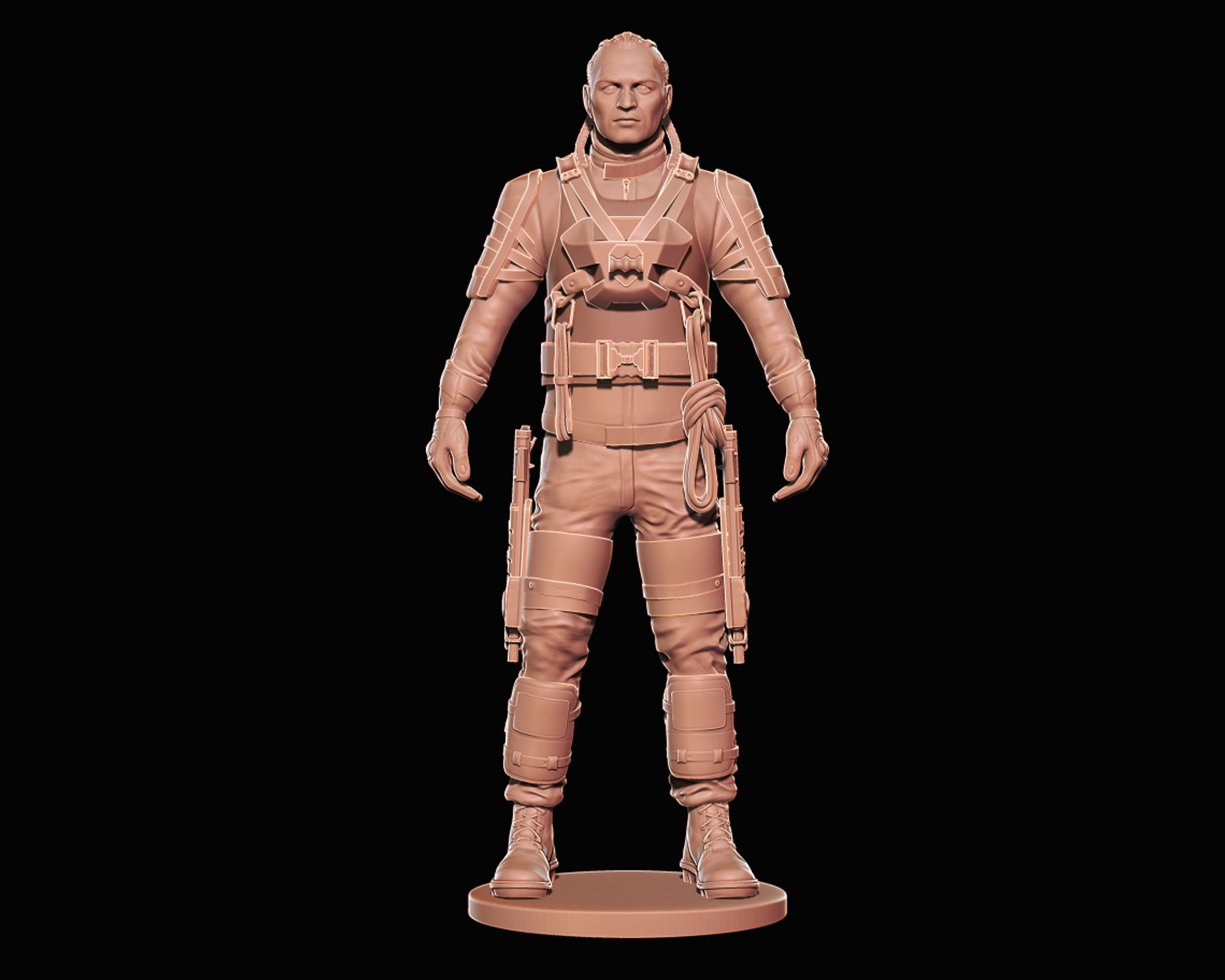 Slipknot 3D portrait sculpture 3D print model_2