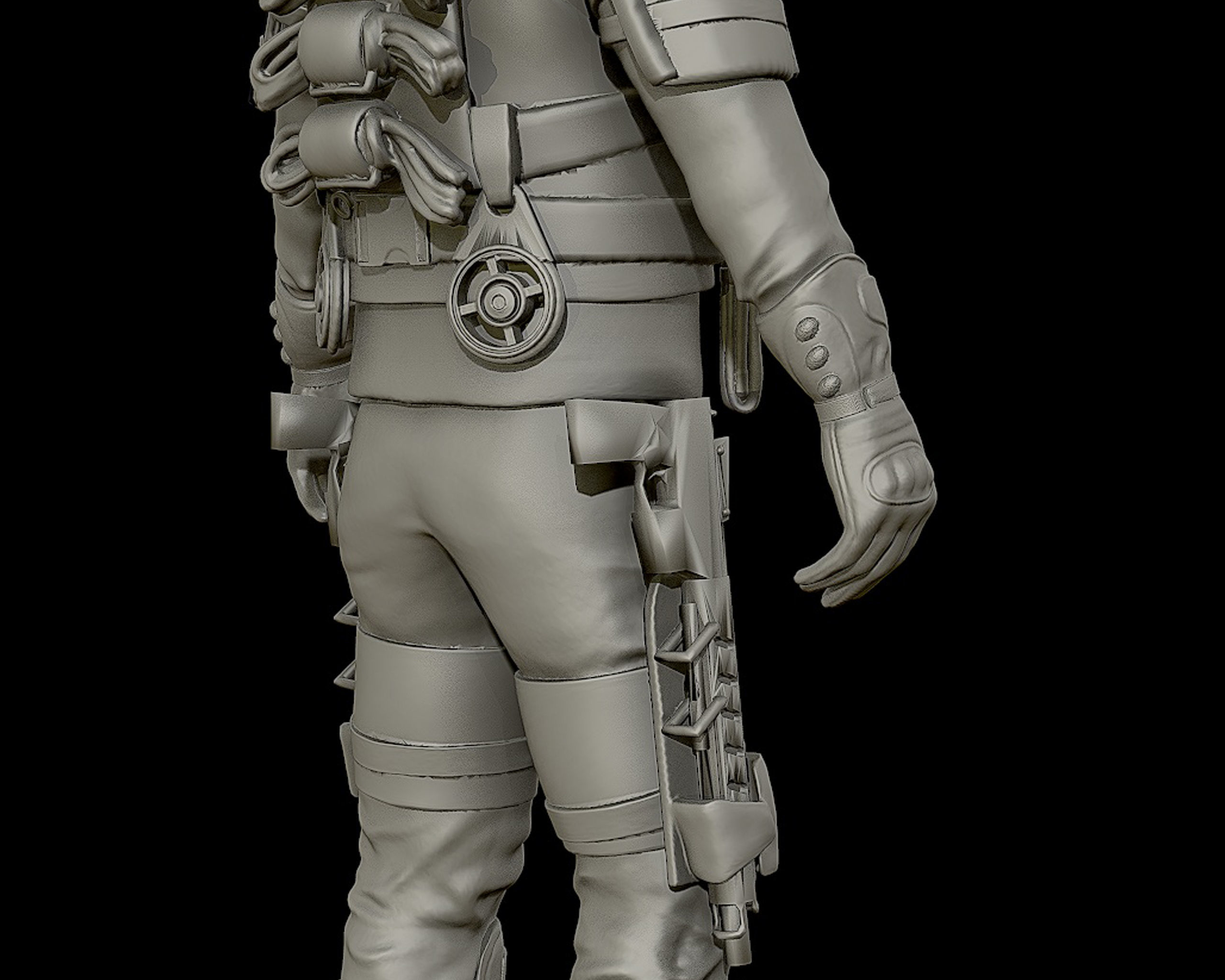 Slipknot 3D portrait sculpture 3D print model_9