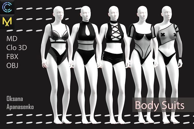 Body Suits 3D model