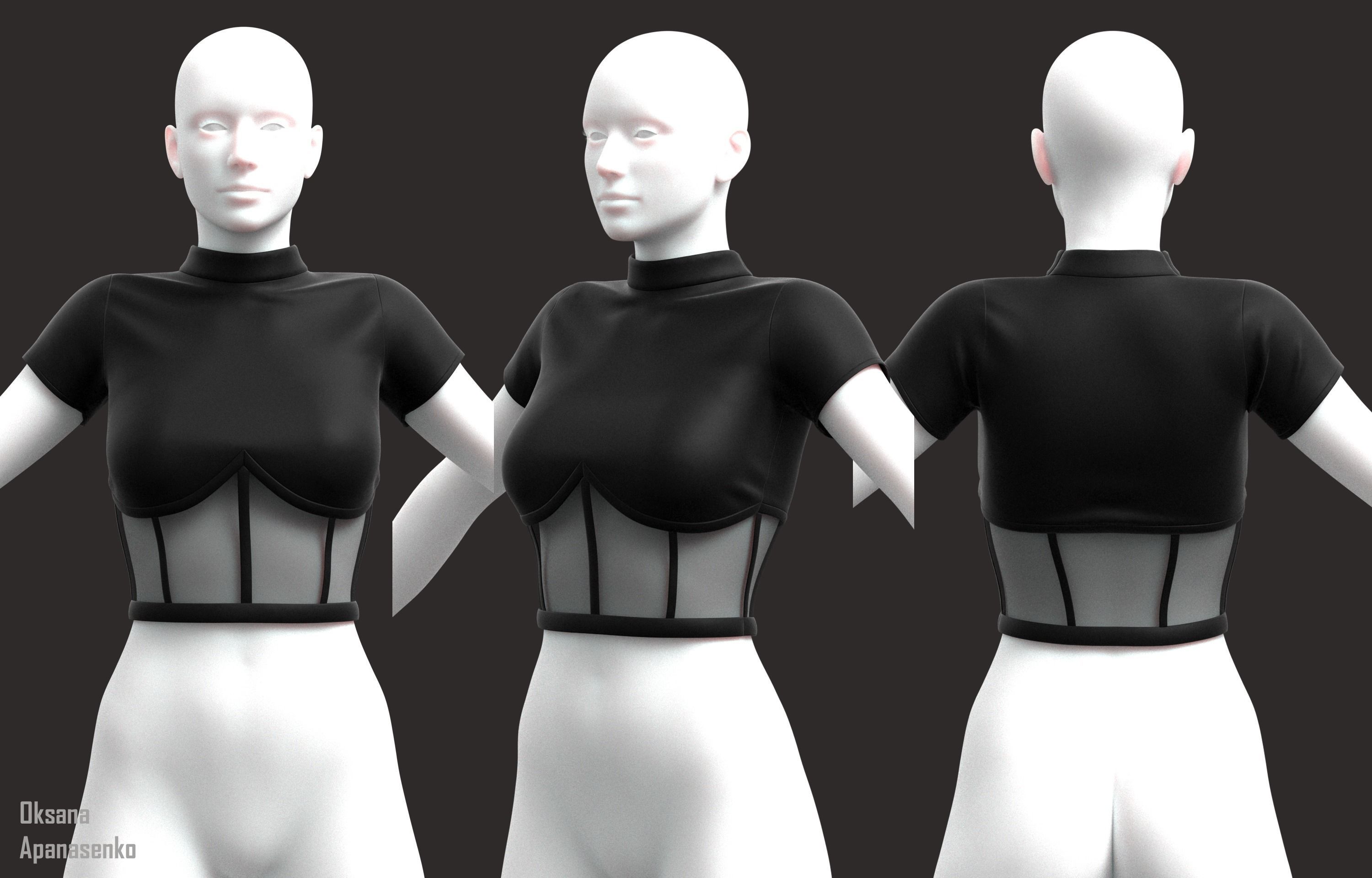 Body Suits 3D model_3
