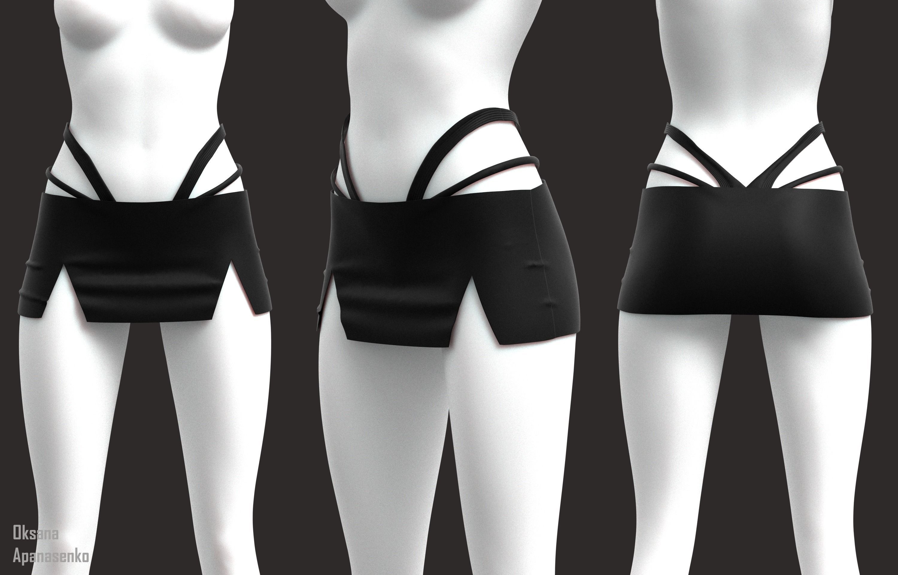Body Suits 3D model_12