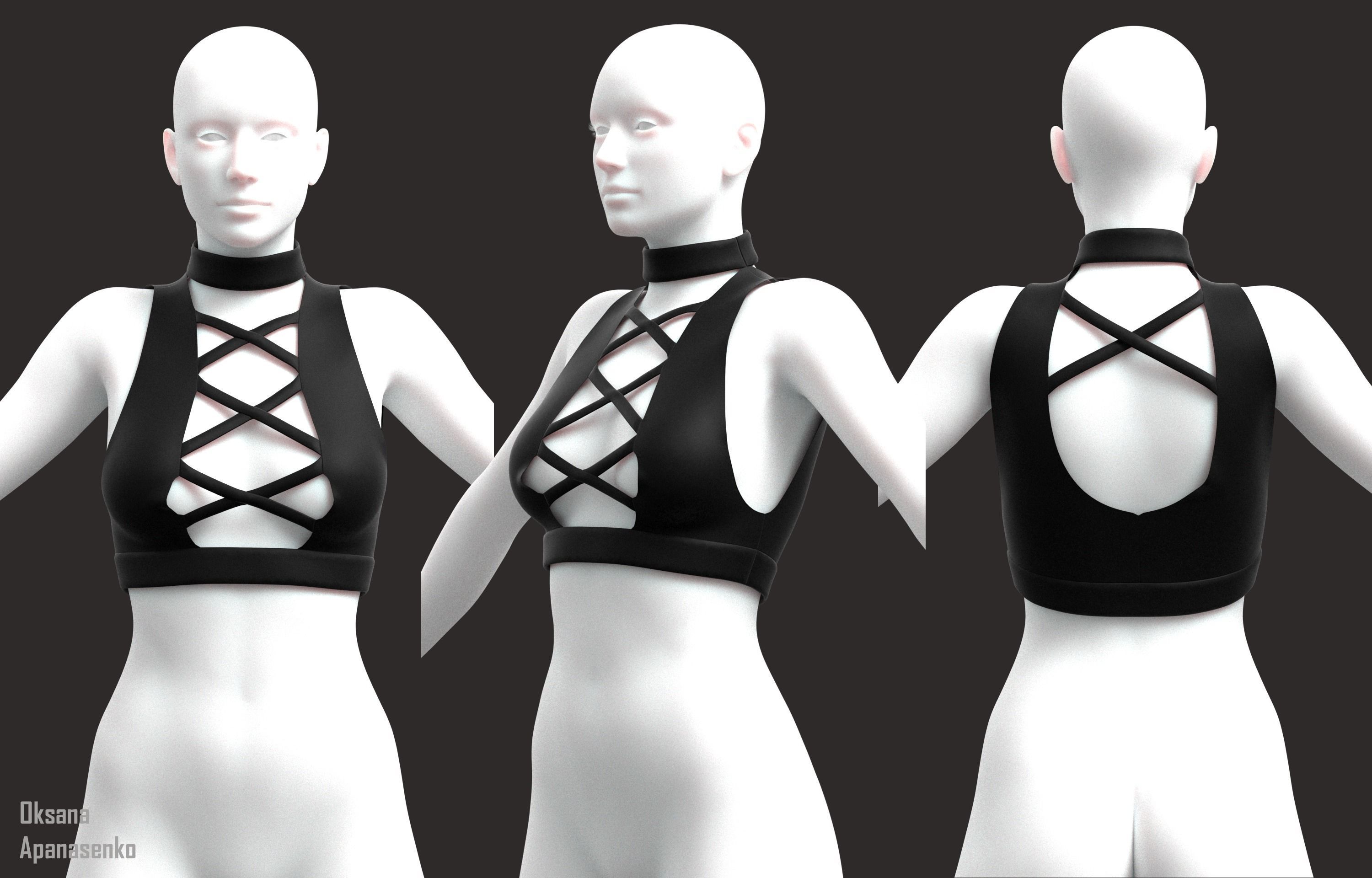Body Suits 3D model_4
