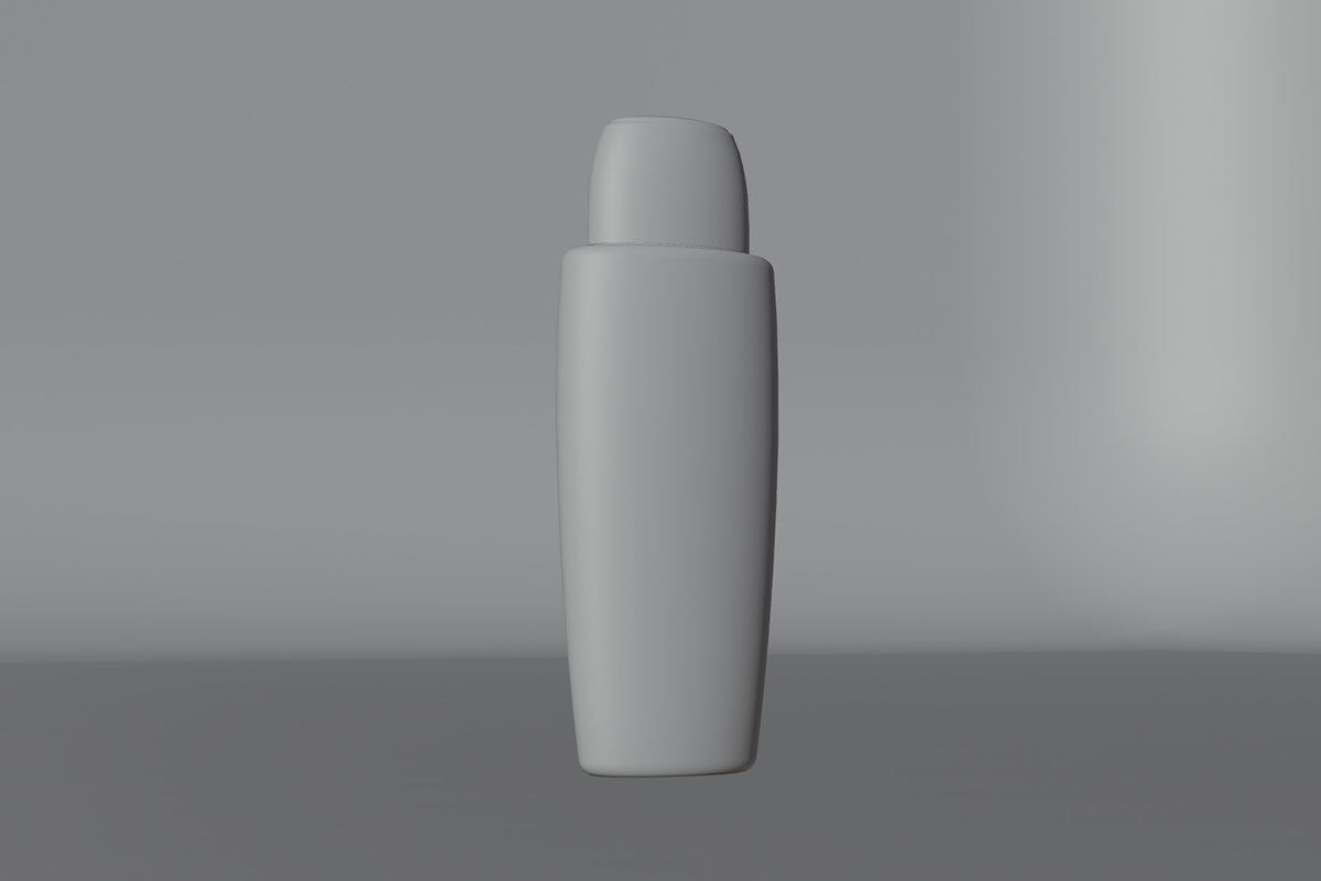Shampoo bottle model 3D model_22
