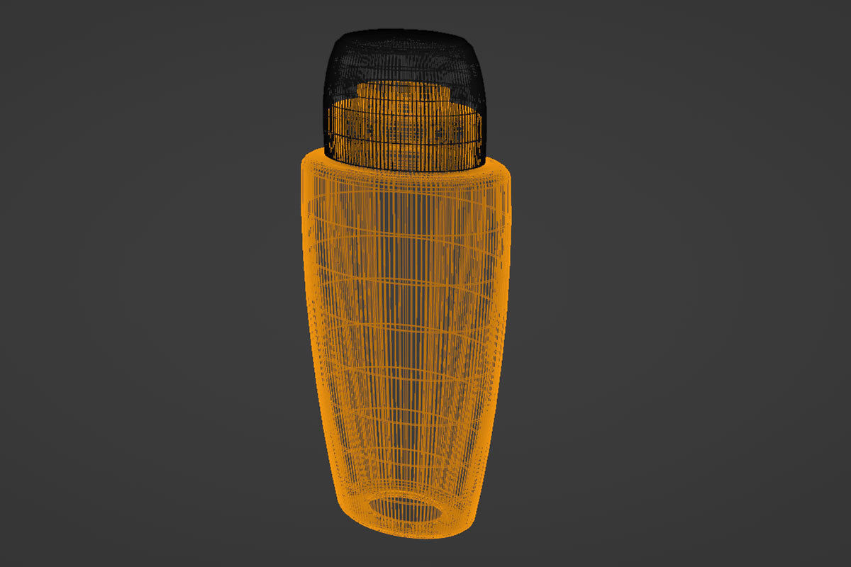Shampoo bottle model 3D model_30