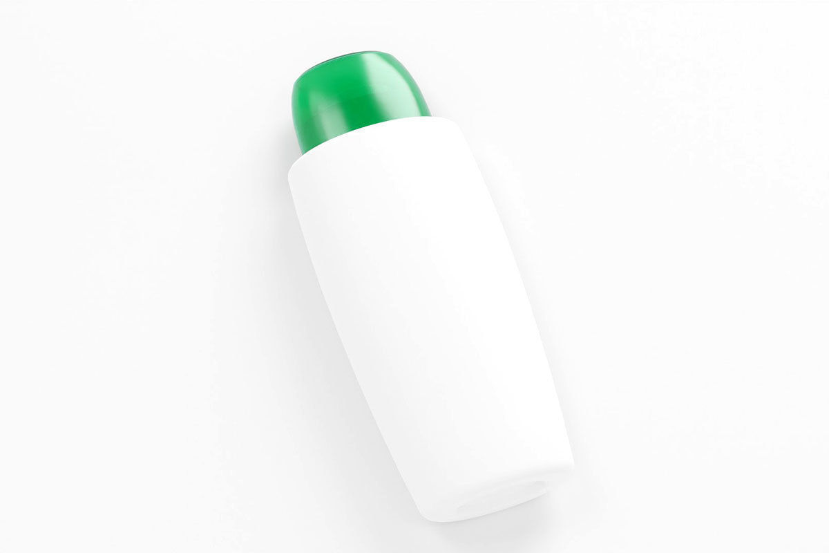 Shampoo bottle model 3D model_1