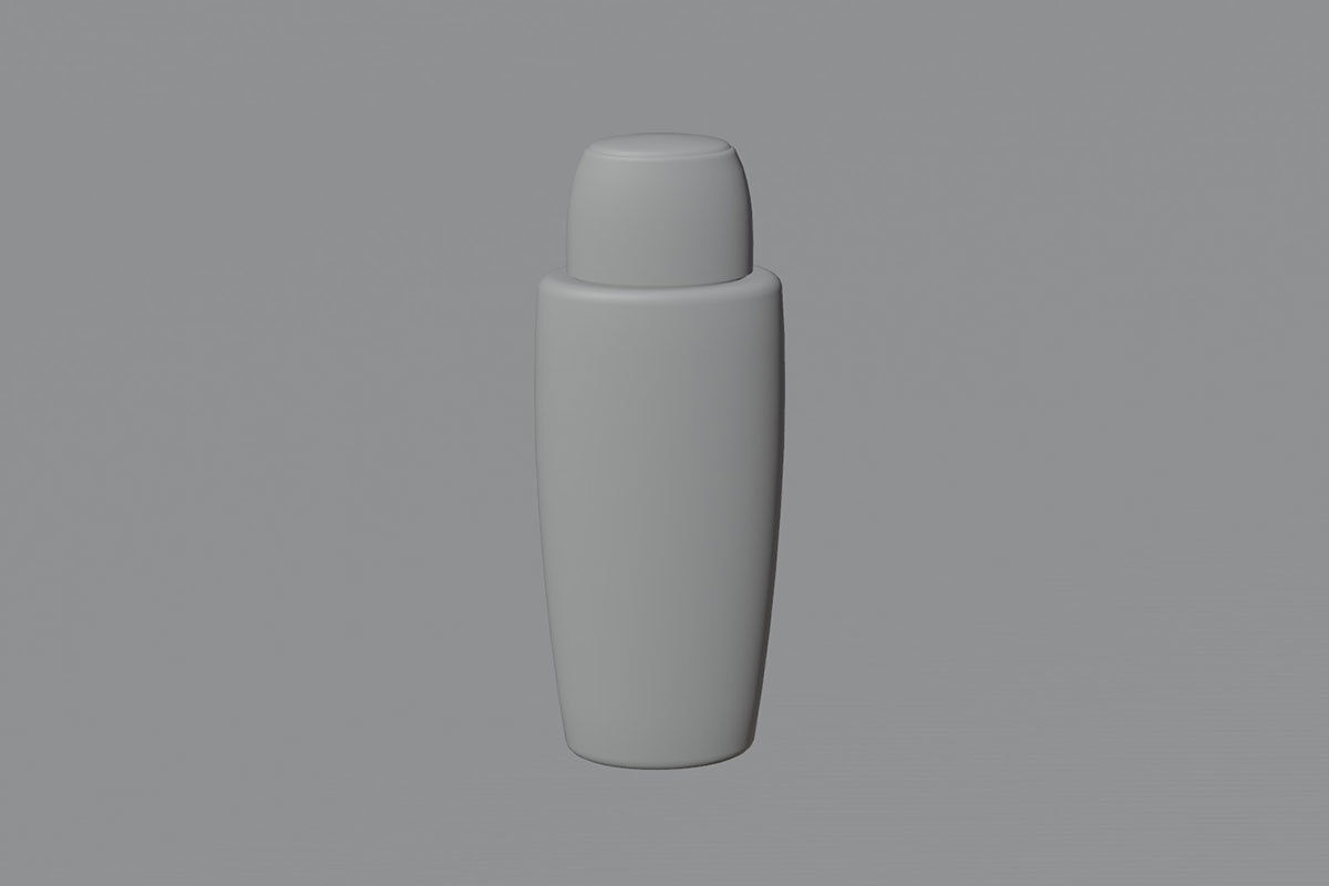 Shampoo bottle model 3D model_19