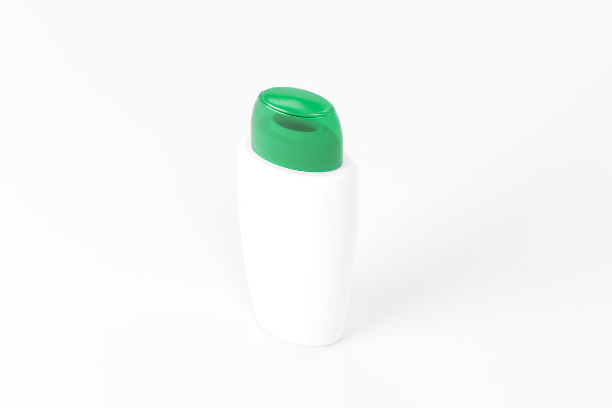 Shampoo bottle model 3D model_2