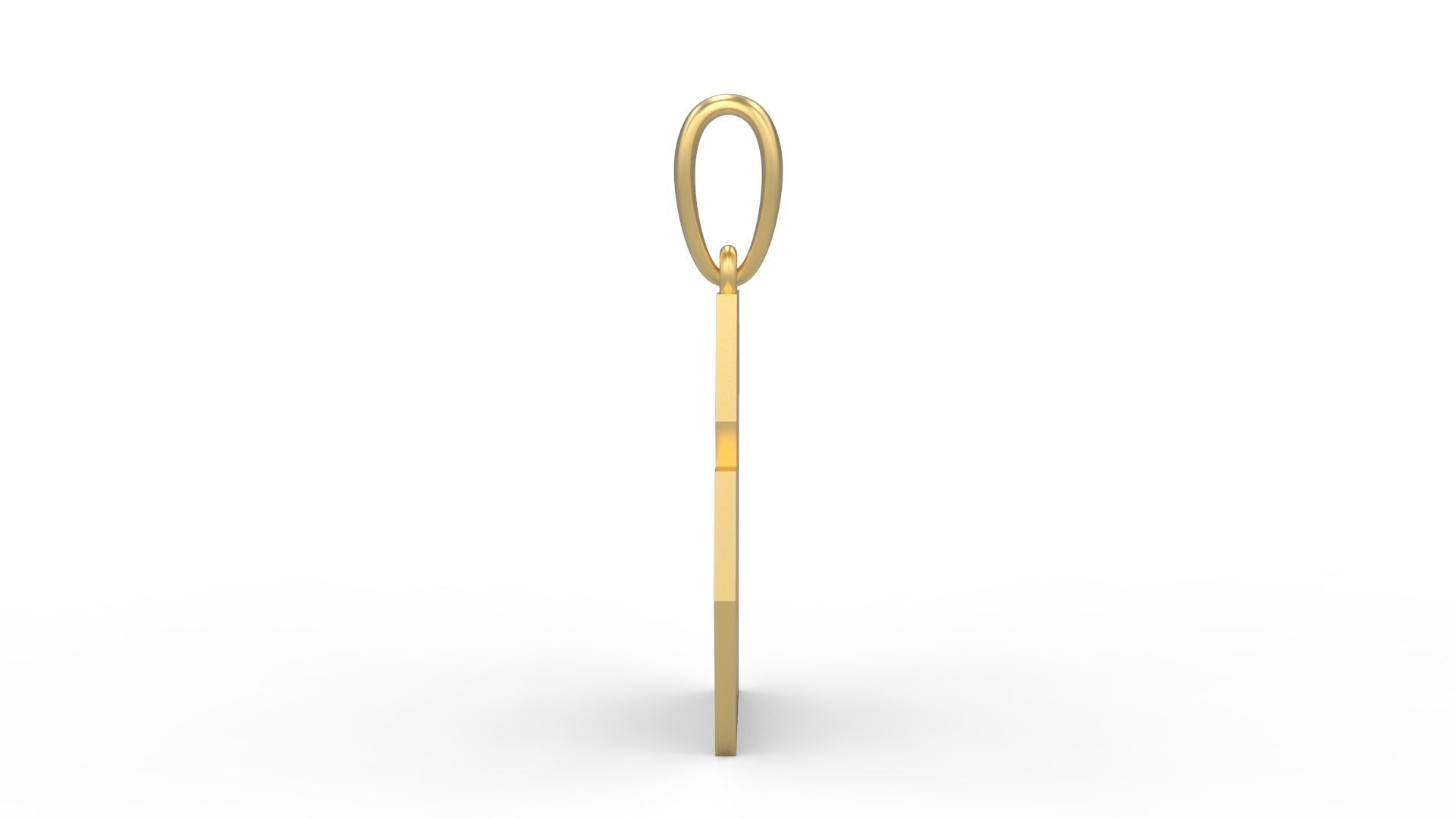 Initial Letters Pendant Clickuper B 3D print model_2