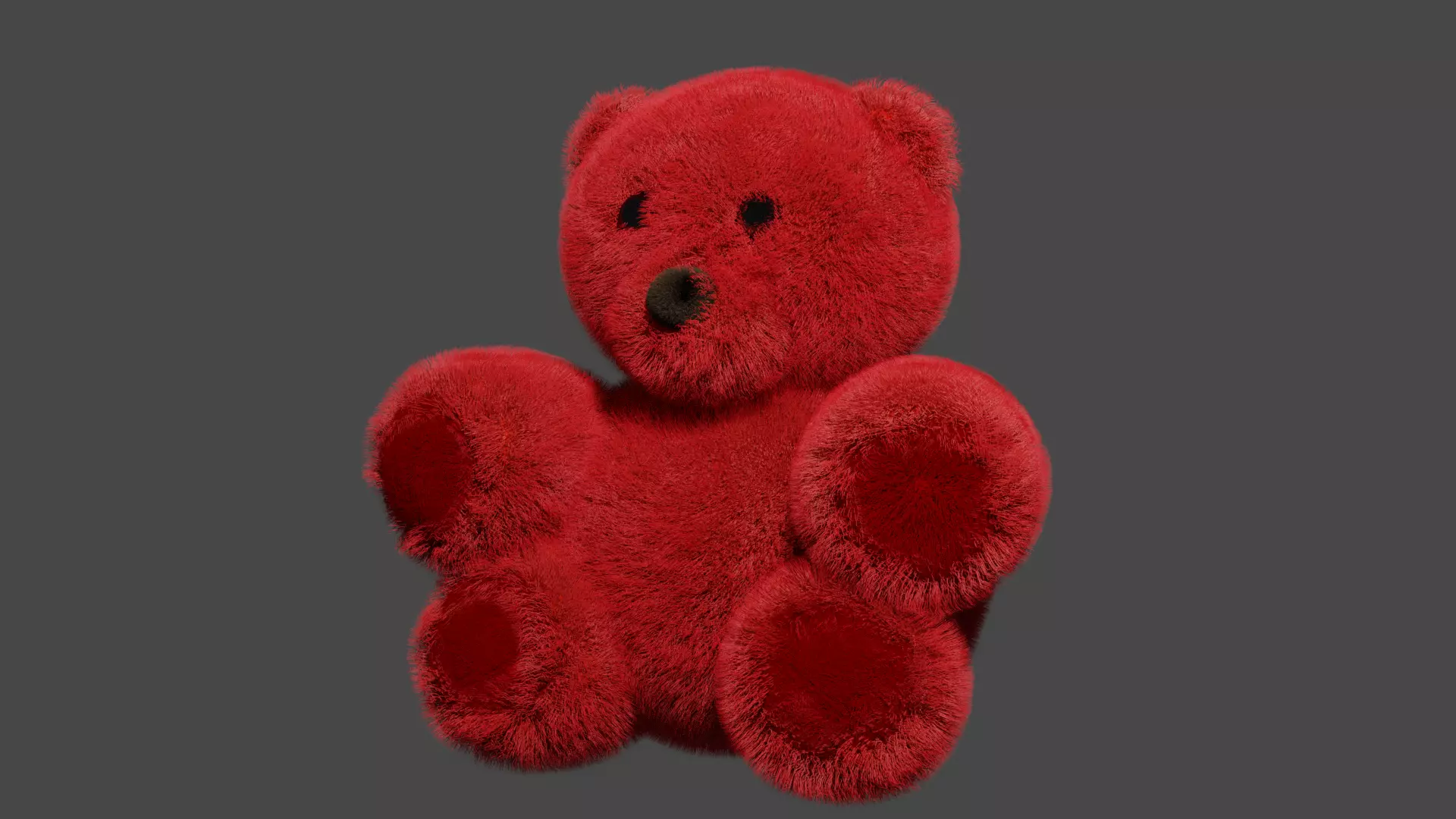 Teddy bear 3D Model 3D model_0