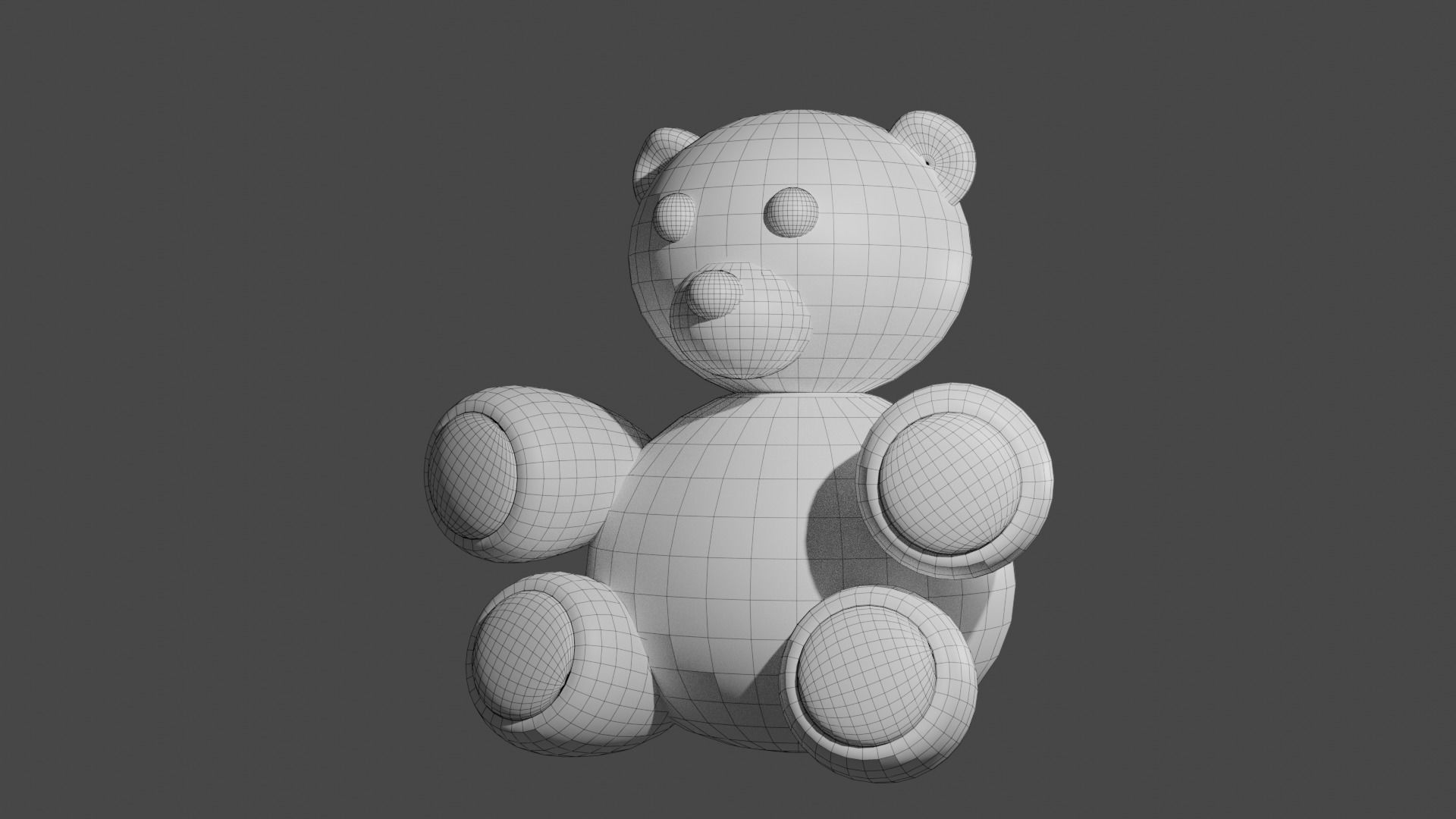 Teddy bear 3D Model 3D model_8