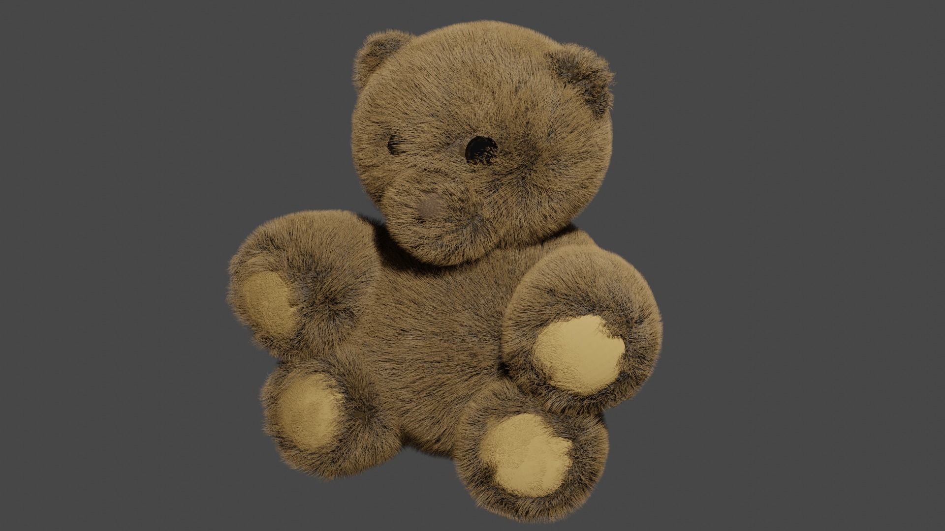 Teddy bear 3D Model 3D model_4