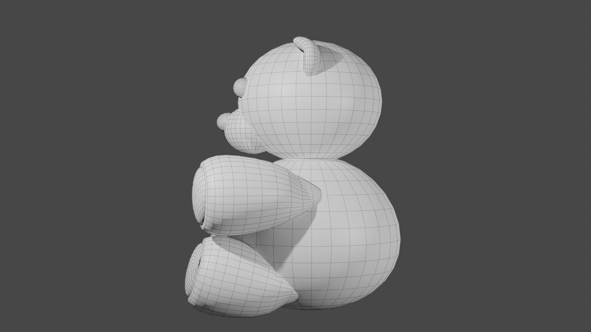 Teddy bear 3D Model 3D model_6