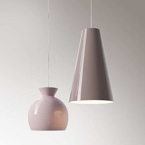 Designer Pendant light - Bosa Issima 3D model