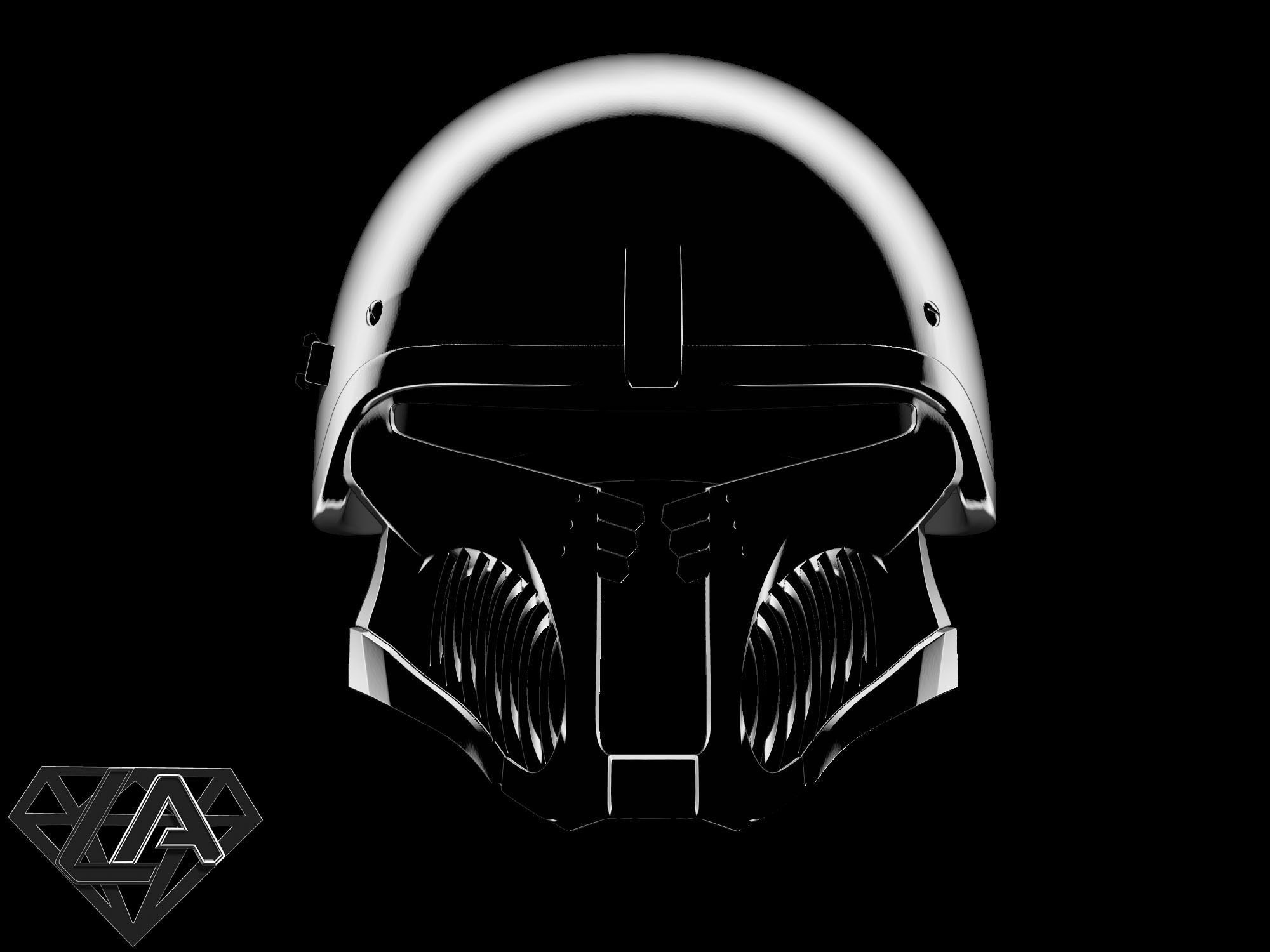 Mandalorian Gladiator version 1 3D print model_1