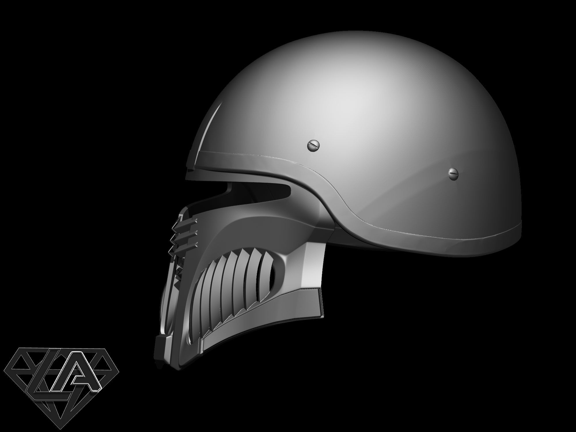 Mandalorian Gladiator version 1 3D print model_8