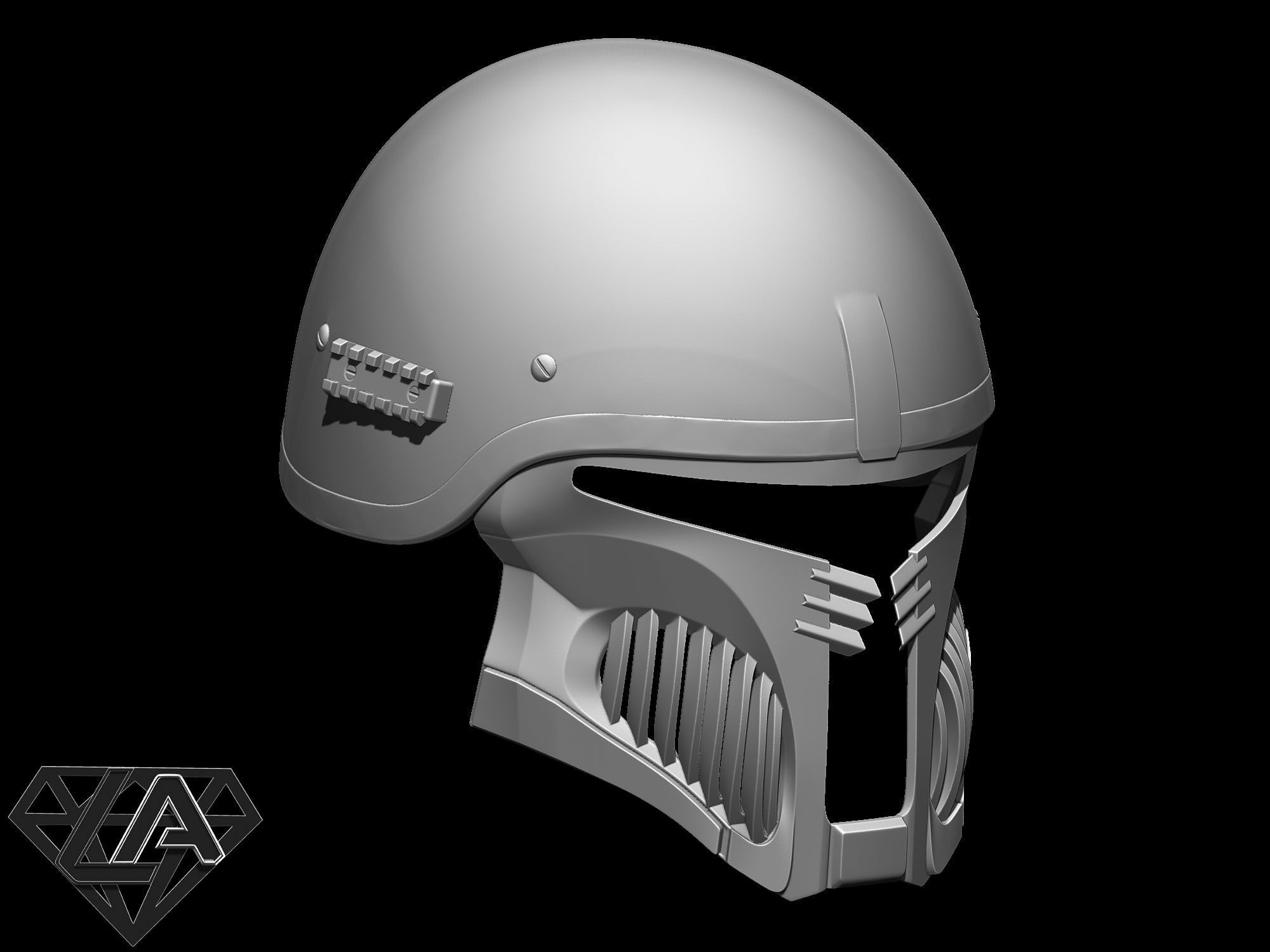 Mandalorian Gladiator version 1 3D print model_3