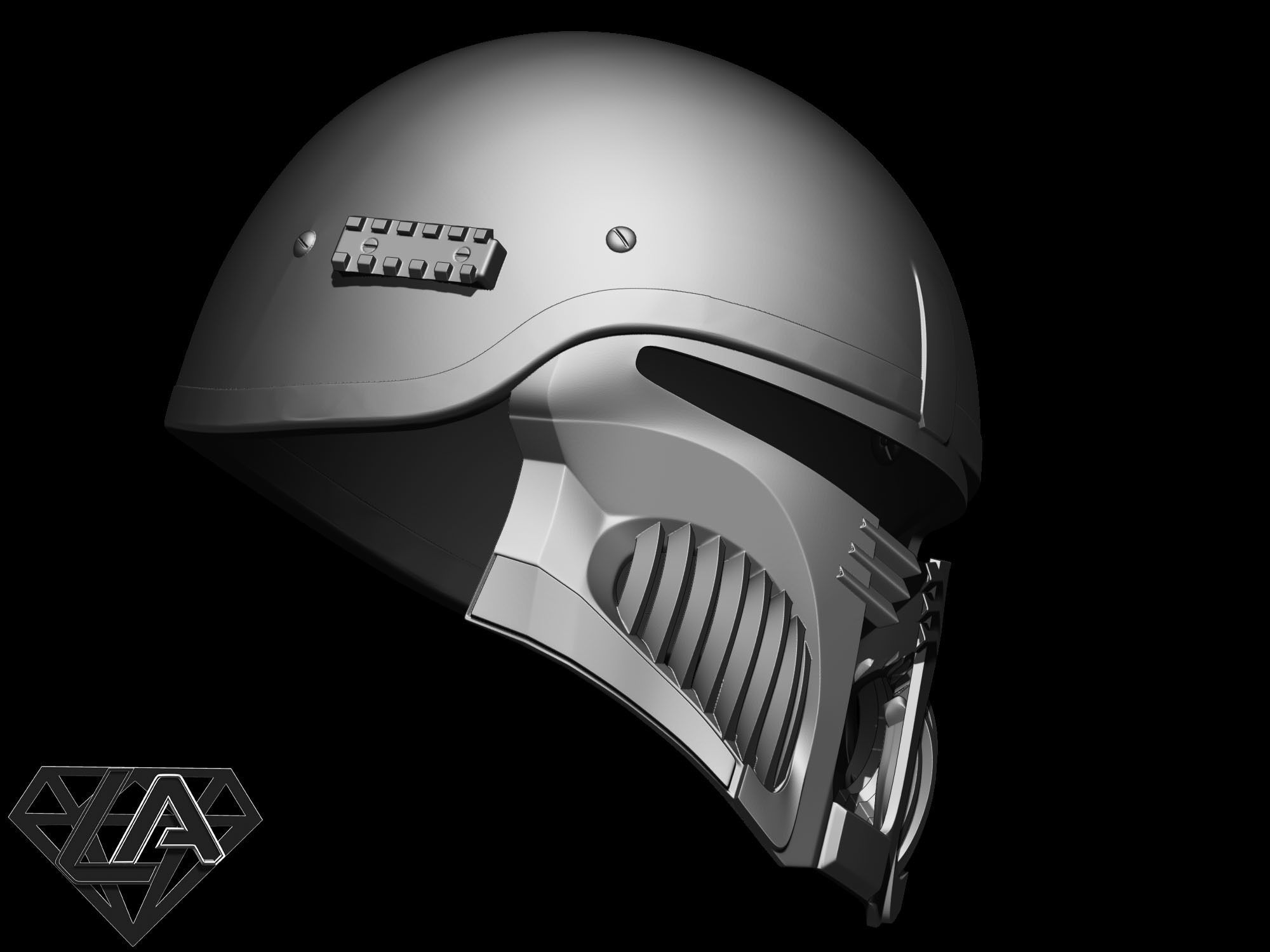 Mandalorian Gladiator version 1 3D print model_13