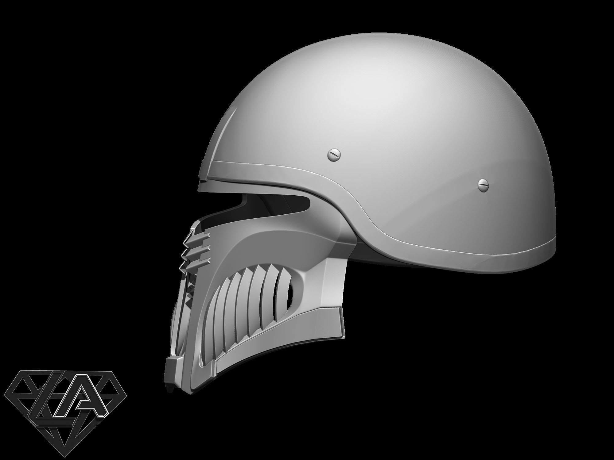 Mandalorian Gladiator version 1 3D print model_7