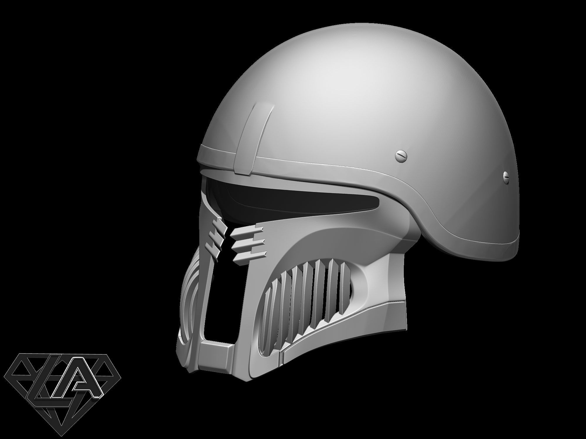 Mandalorian Gladiator version 1 3D print model_9