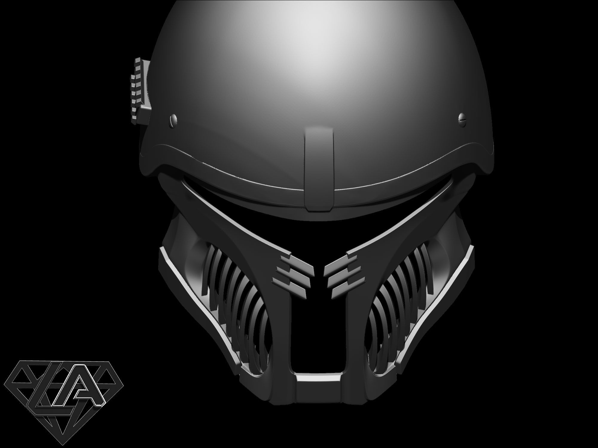 Mandalorian Gladiator version 1 3D print model_12