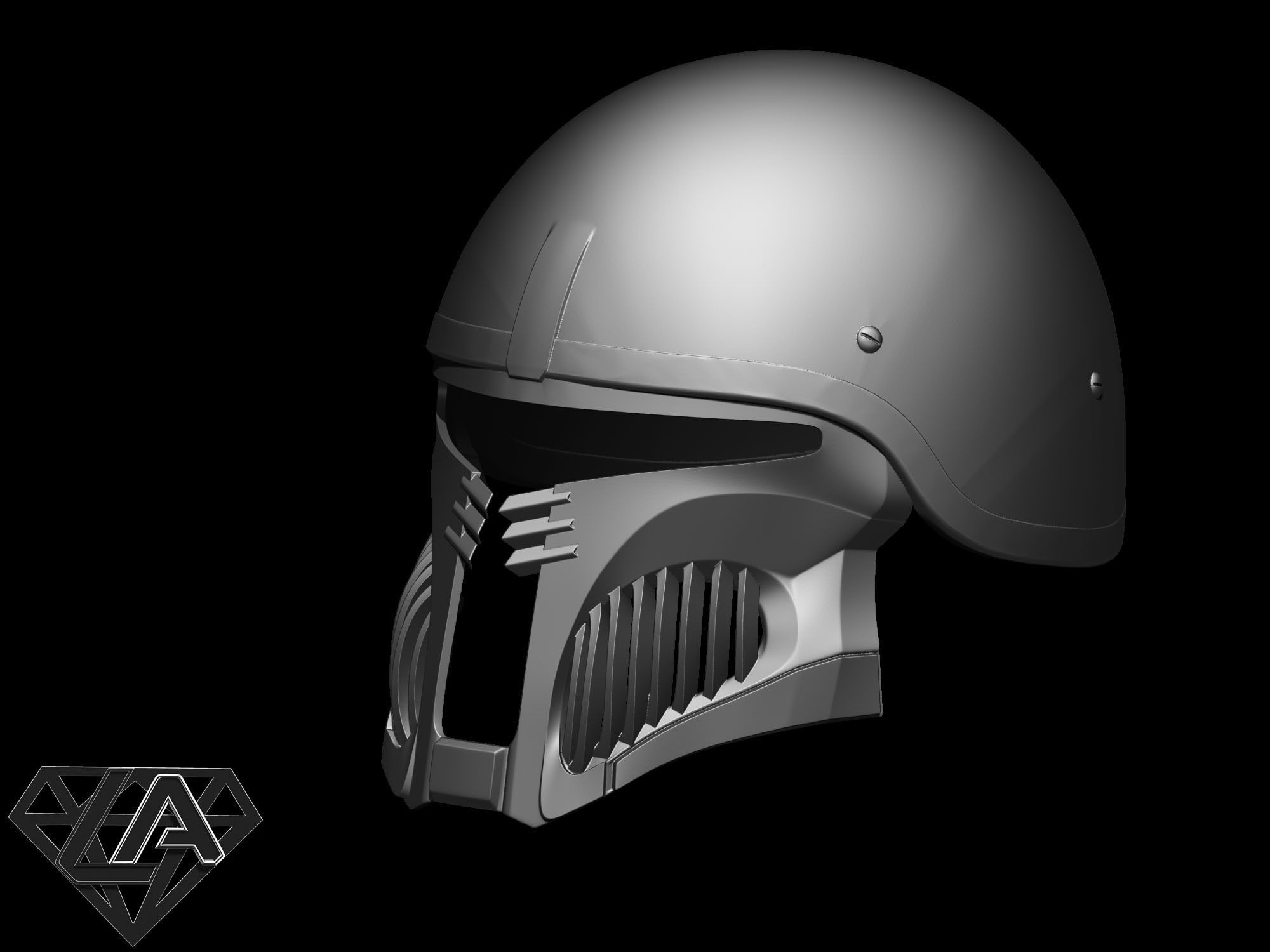 Mandalorian Gladiator version 1 3D print model_10