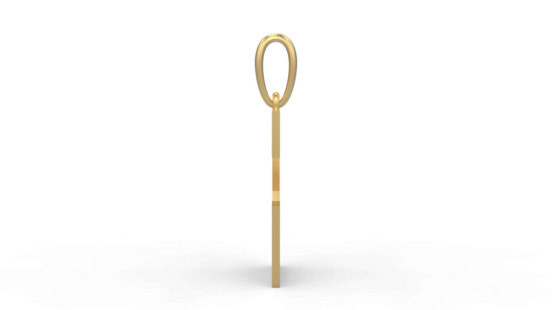 Initial Letters Pendant Clickuper G 3D print model_2