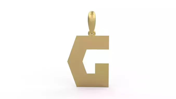 Initial Letters Pendant Clickuper G