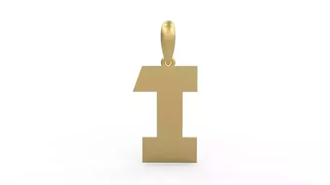 Initial Letters Pendant Clickuper I