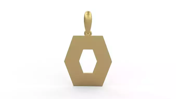 Initial Letters Pendant Clickuper O