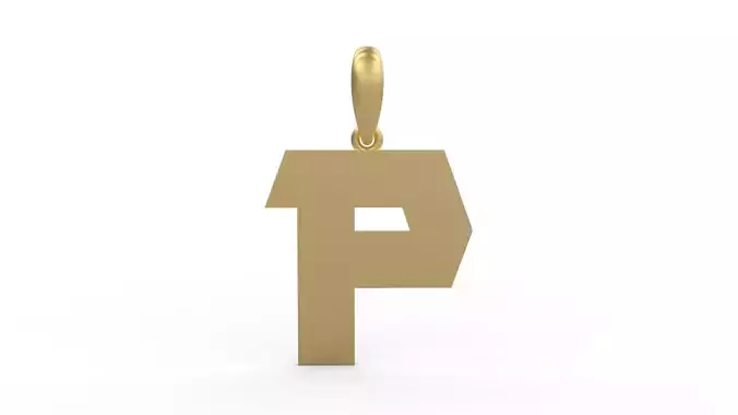 Initial Letters Pendant Clickuper P