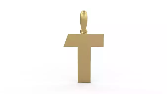 Initial Letters Pendant Clickuper T