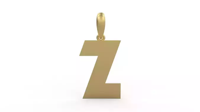 Initial Letters Pendant Clickuper Z