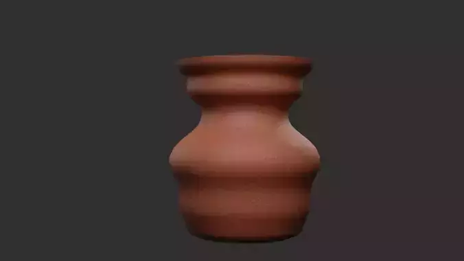 Pot 3D asset